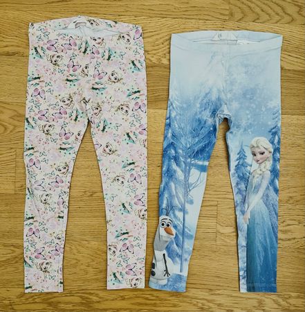 2 Leggings “Frozen » Taille 116